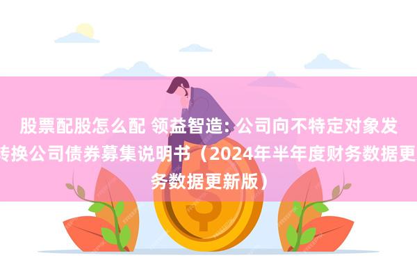 股票配股怎么配 领益智造: 公司向不特定对象发行可转换公司债券募集说明书（2024年半年度财务数据更新版）