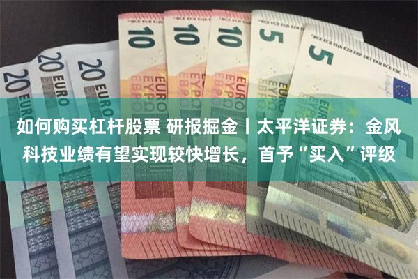 如何购买杠杆股票 研报掘金丨太平洋证券：金风科技业绩有望实现较快增长，首予“买入”评级